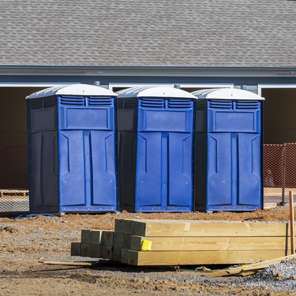 how do you ensure the portable toilets are secure and safe from vandalism during an event in Bloomville Ohio